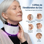 Orven Paris - Iris - Masque LED Visage et Cou Séparer 7 Couleurs 1200 mAh
