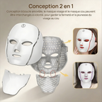 Orven Paris - Helios - Masque LED Visage et Cou Clipsable 7 Couleurs 1000 mAh